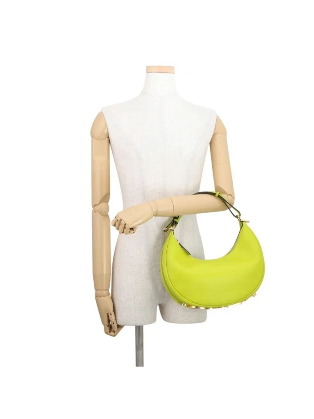 Fendi Handbag Graffiti Hobo Leather